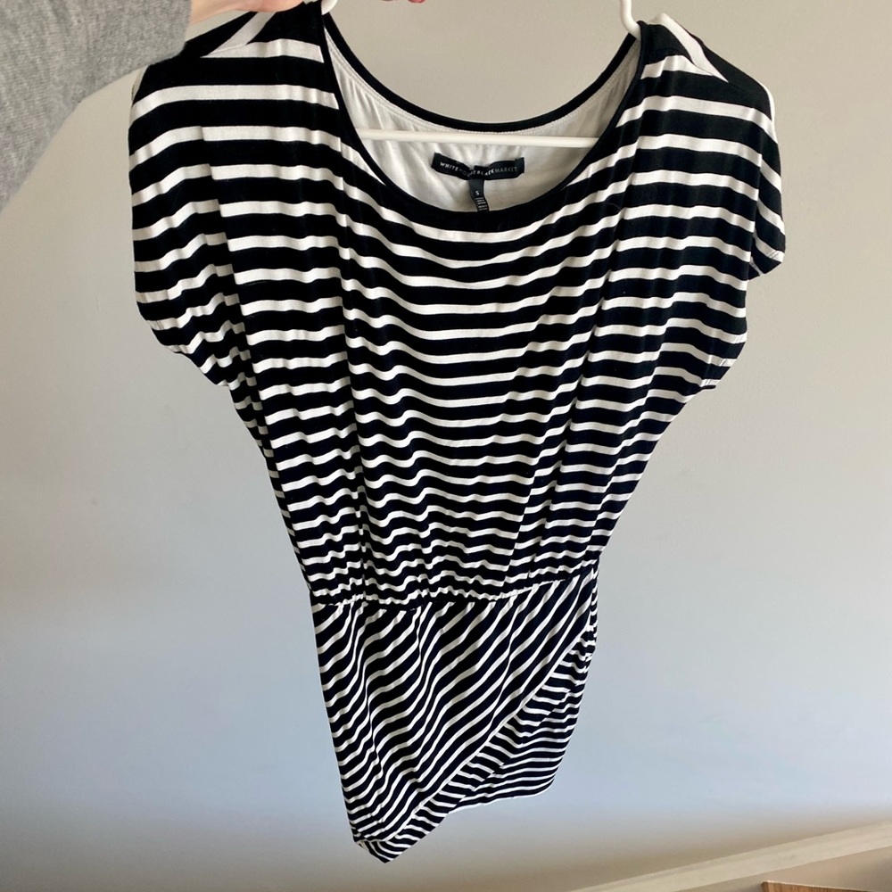 White House Black Market Striped Dress